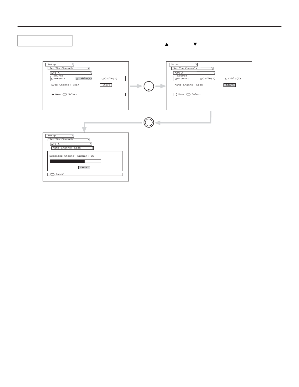 Setup | Hitachi 51SWX20B User Manual | Page 58 / 72