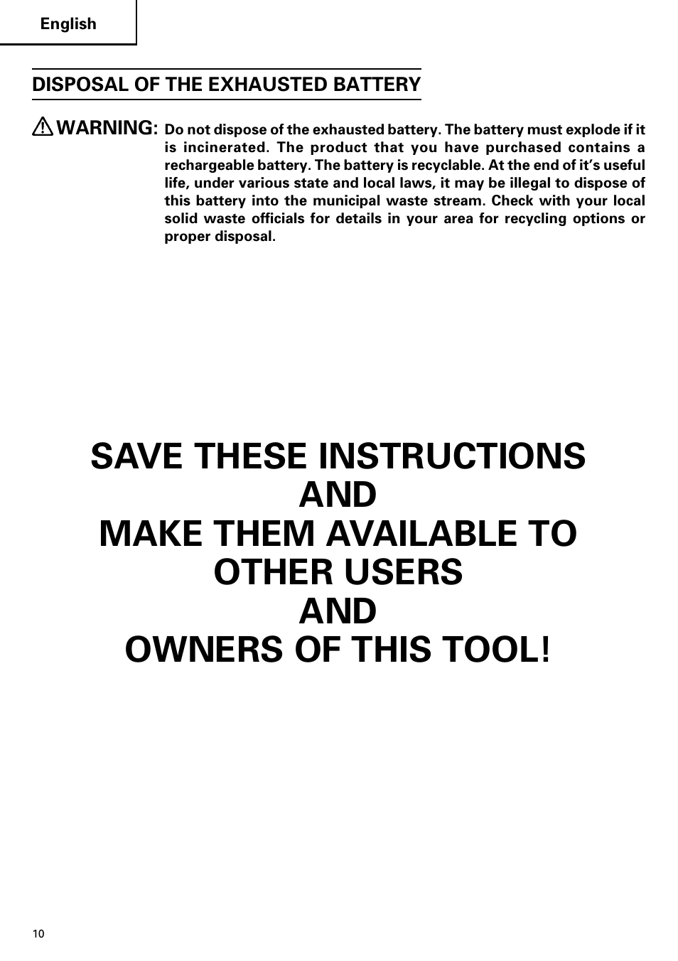 Hitachi DV14DMR User Manual | Page 10 / 96