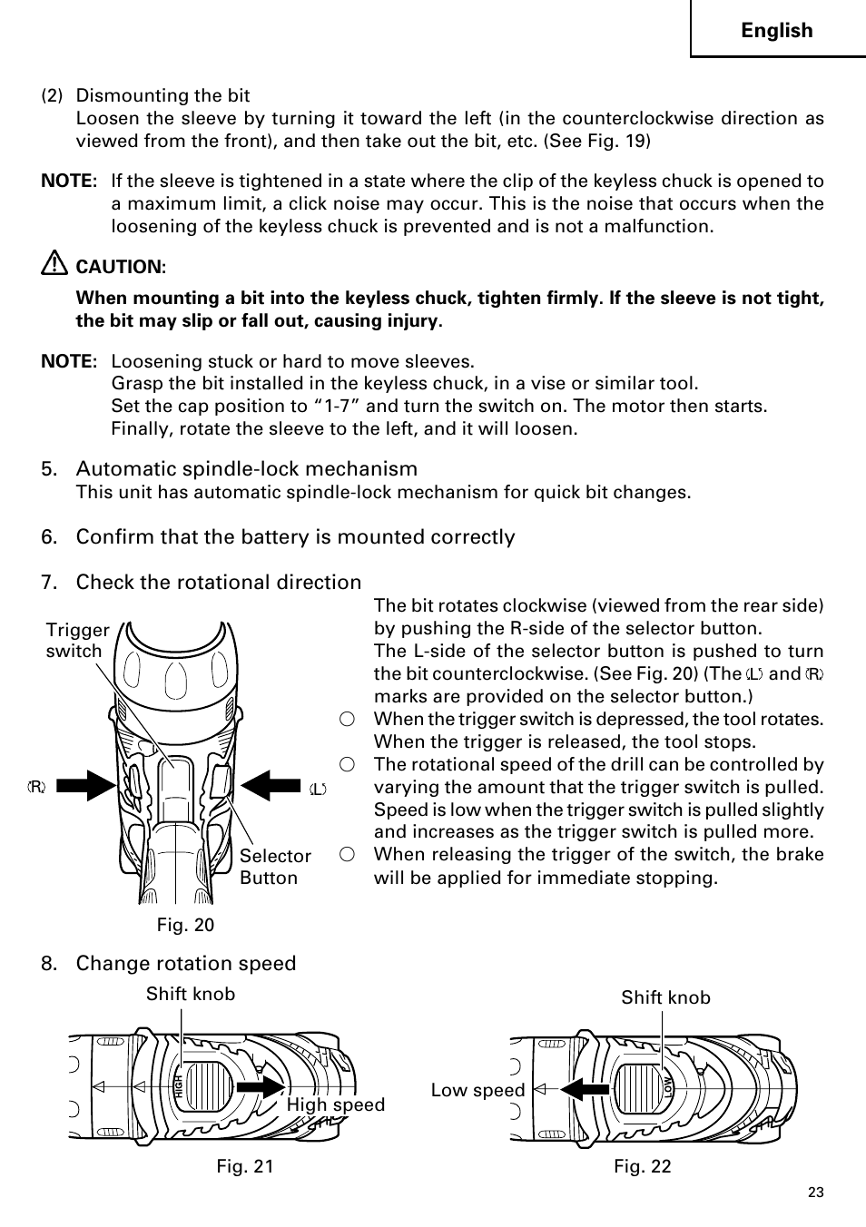 Hitachi DV14DMR User Manual | Page 23 / 96