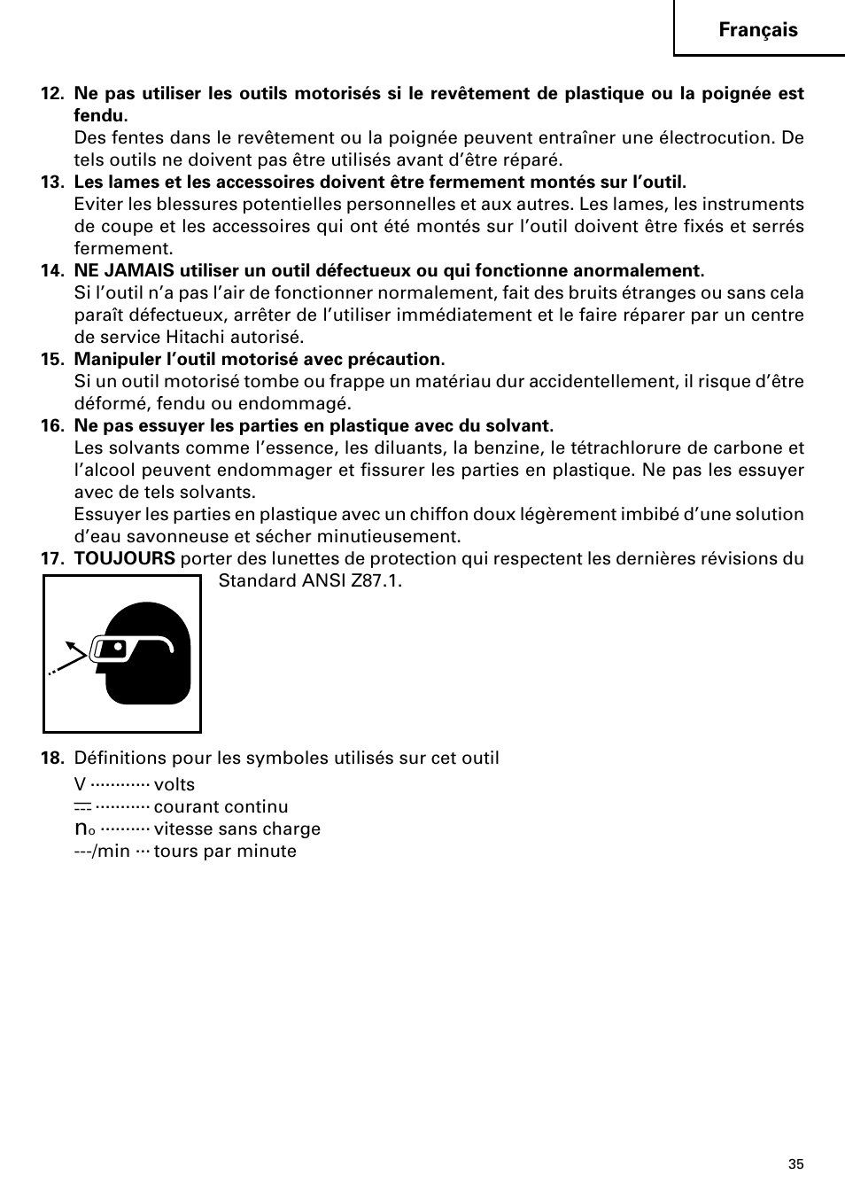 Hitachi DV14DMR User Manual | Page 35 / 96