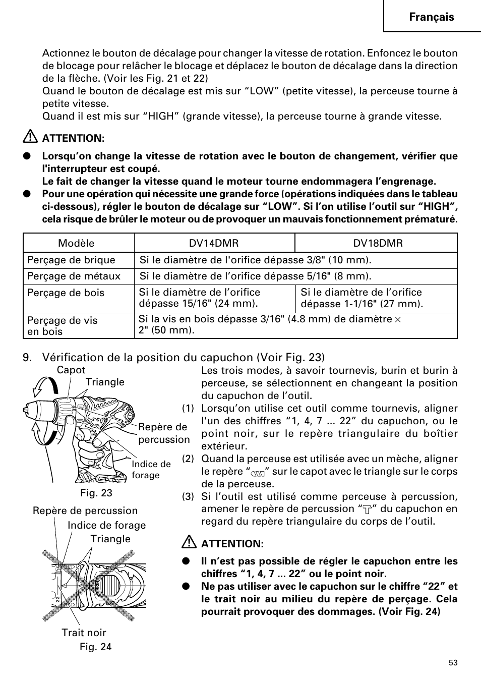 Hitachi DV14DMR User Manual | Page 53 / 96