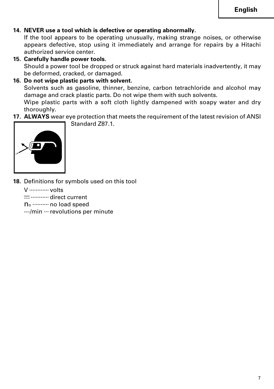 Hitachi DV14DMR User Manual | Page 7 / 96