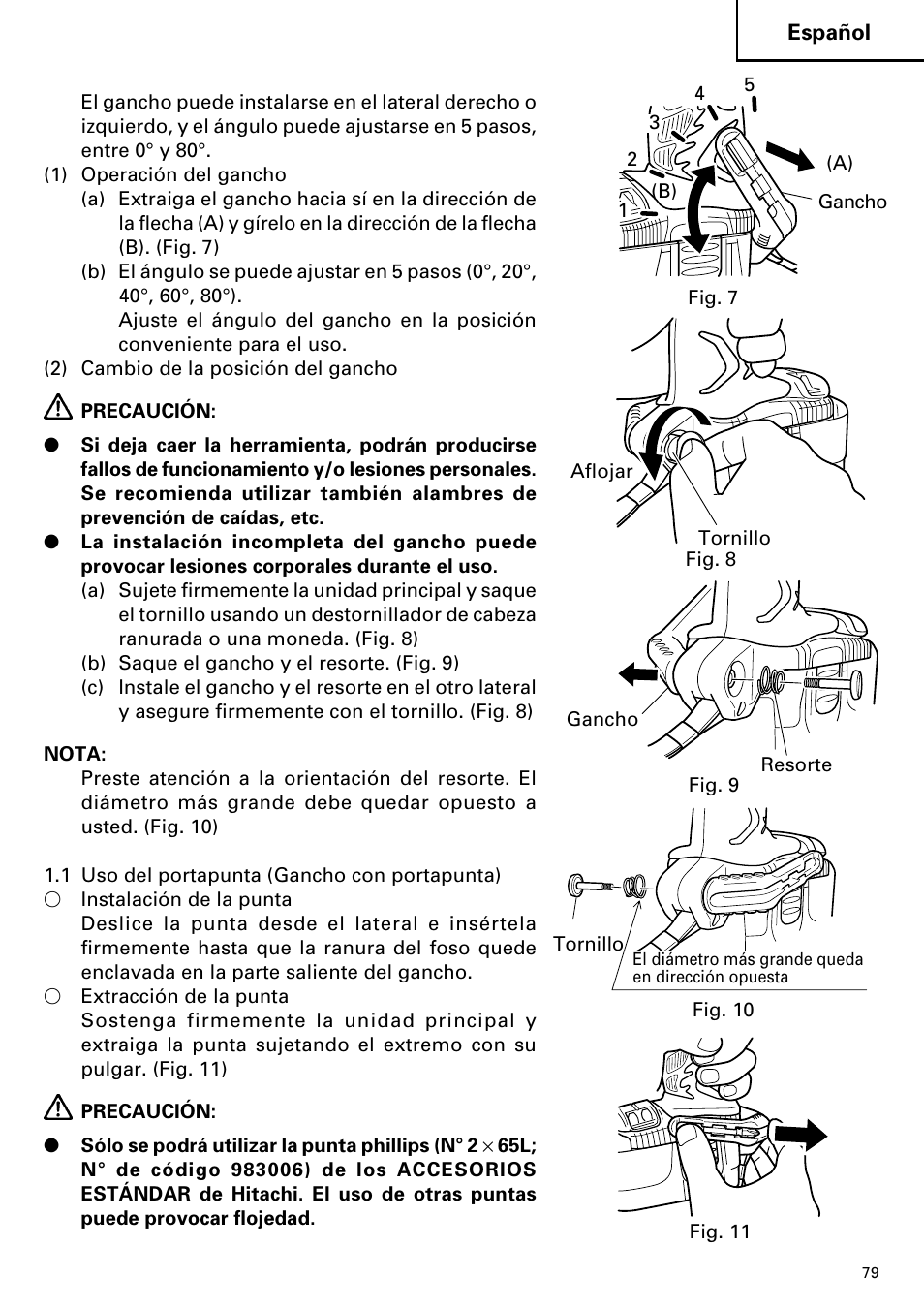 Hitachi DV14DMR User Manual | Page 79 / 96