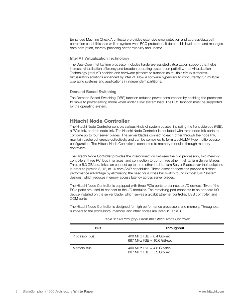 Hitachi node controller | Hitachi 1000 User Manual | Page 12 / 52