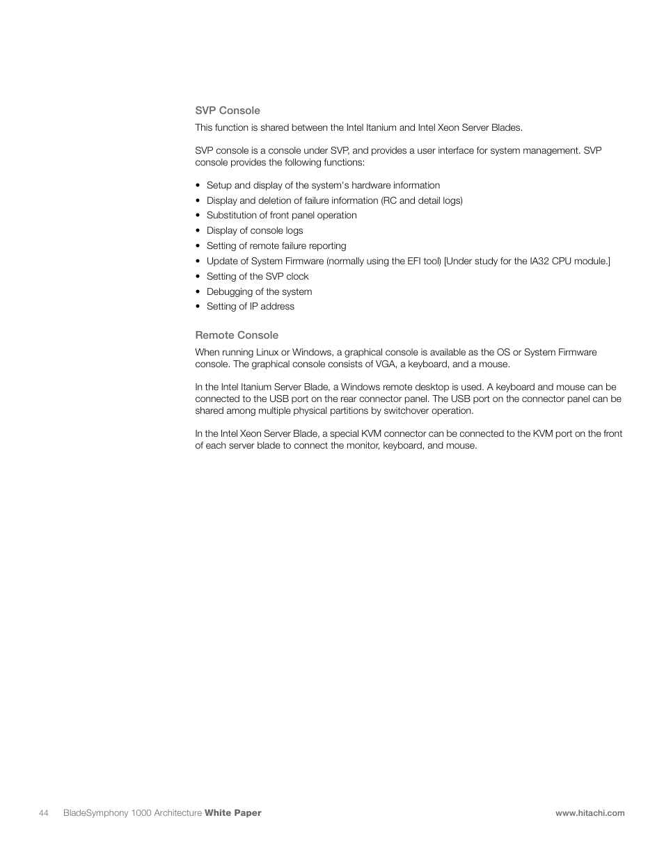 Hitachi 1000 User Manual | Page 44 / 52