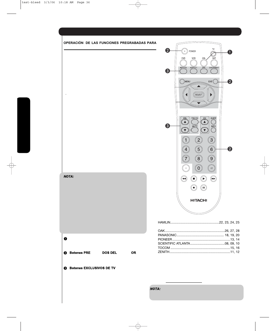 Hitachi P55H4011 User Manual | Page 92 / 144