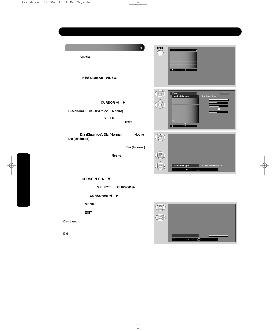 Video | Hitachi P55H4011 User Manual | Page 98 / 144
