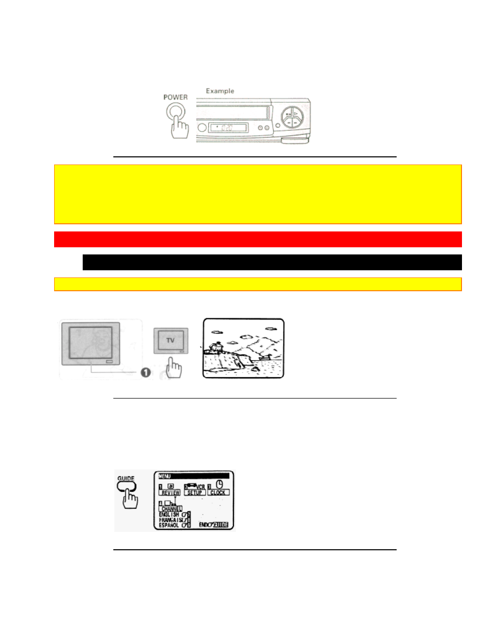 Setting the clock-automatic mode (vt-fx632a only) | Hitachi VT-FX631A-VT User Manual | Page 18 / 69