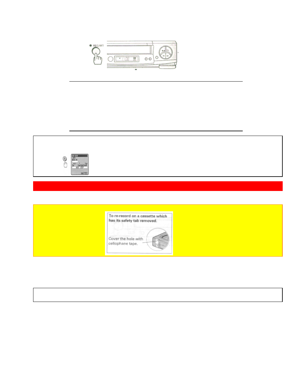 Delayed recording | Hitachi VT-FX631A-VT User Manual | Page 46 / 69