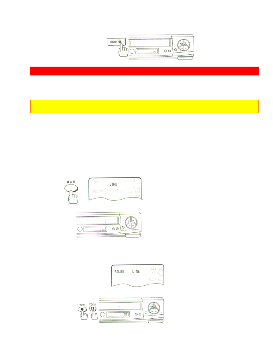 Copying tapes from a camcorder | Hitachi VT-FX631A-VT User Manual | Page 64 / 69