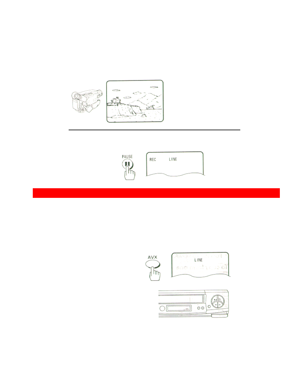 Copying from one vcr to another vcr (dubbing) | Hitachi VT-FX631A-VT User Manual | Page 65 / 69