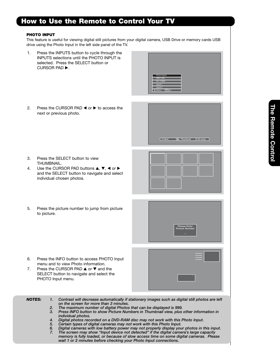 How to use the remote to control your tv, The remote contr ol | Hitachi 55HDT79 42HDX99 User Manual | Page 29 / 104