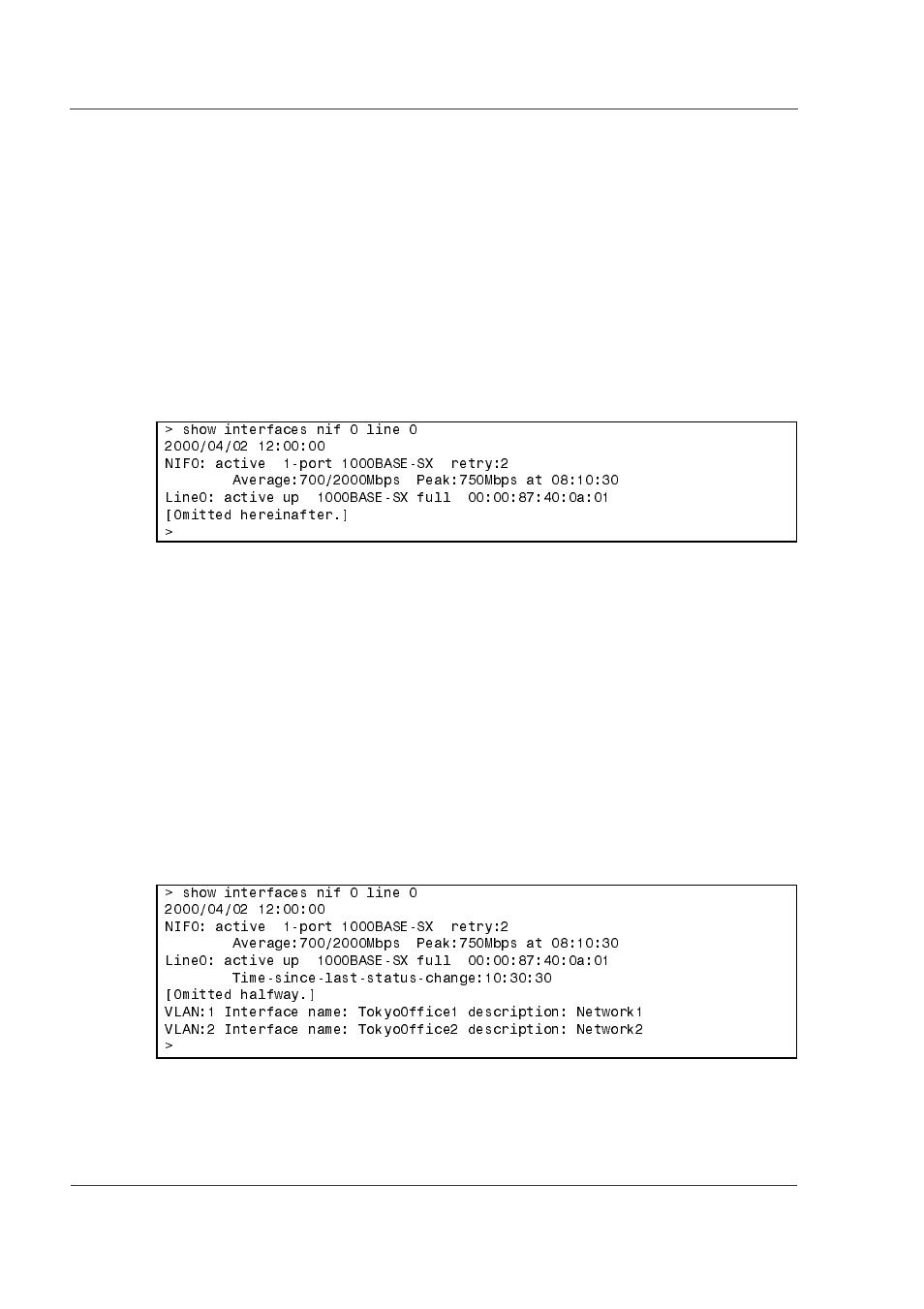 1 confirmation of network interface state, 1 physical interface, 2 tag-vlan communication | 1 confirmation of network interface state -2, 1 physical interface -2, 2 tag-vlan communication -2 | Hitachi GR2000 Series User Manual | Page 102 / 328
