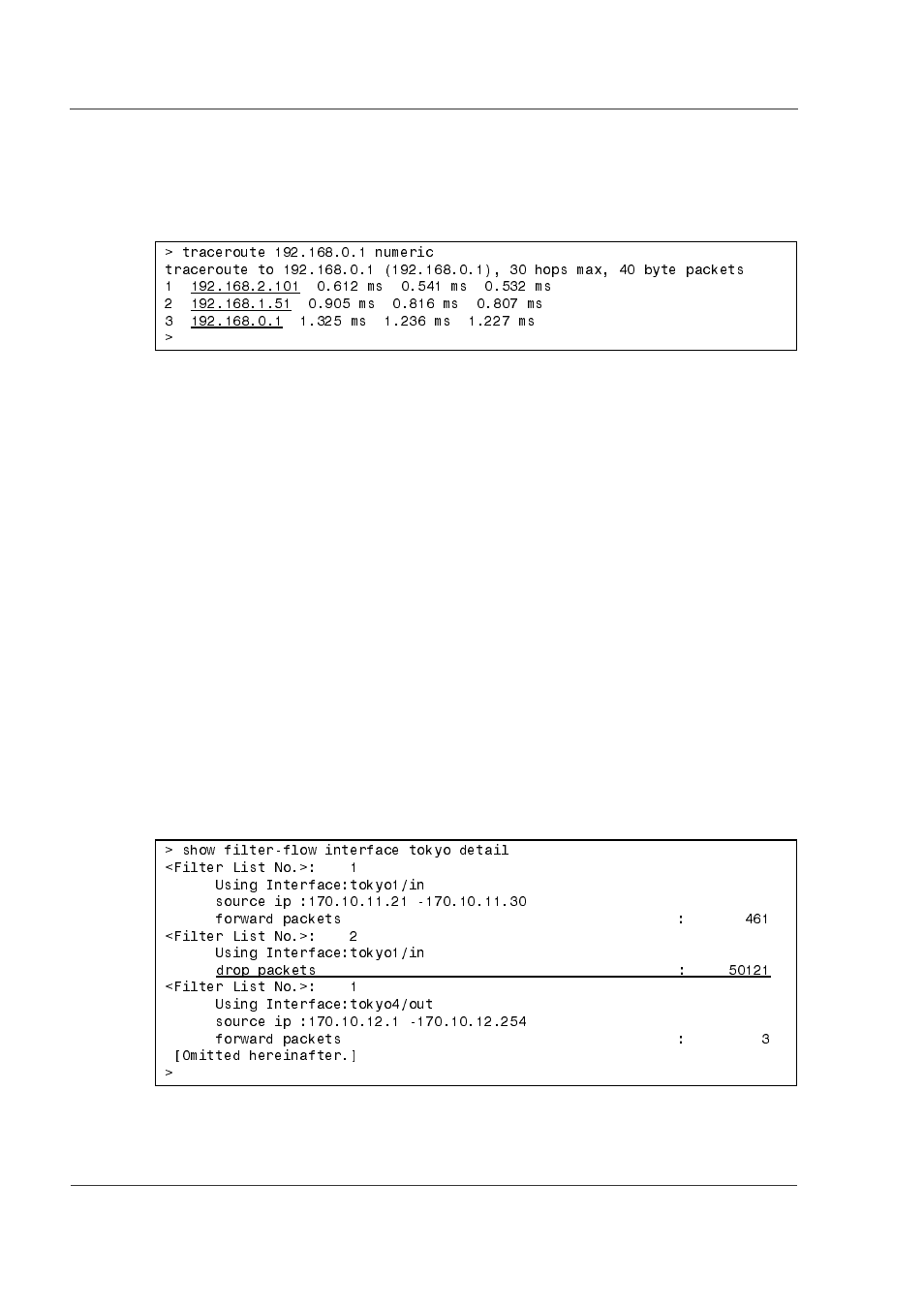 5 confirming the filtering function, 1 confirmation during operation, 5 confirming the filtering function -8 | 1 confirmation during operation -8, Figure 5-16. result of t | Hitachi GR2000 Series User Manual | Page 108 / 328