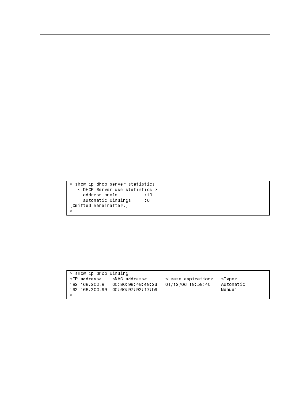 11 confirming the dhcp server function, 2 confirmation during operation, 12 confirming the dhcp client function | 11 confirming the dhcp server function -13, 2 confirmation during operation -13, 12 confirming the dhcp client function -13 | Hitachi GR2000 Series User Manual | Page 113 / 328
