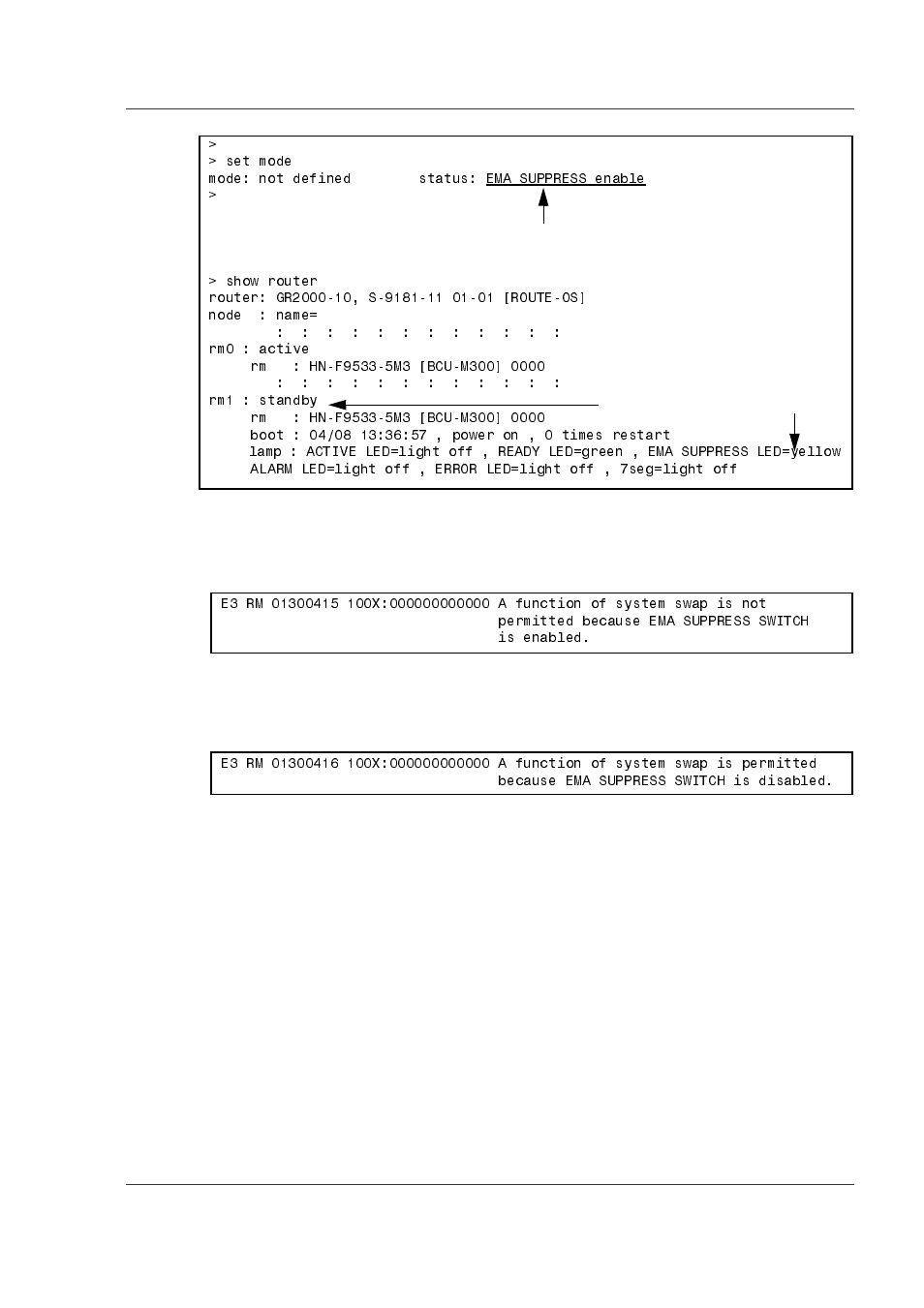 4 precautions during rm ethernet operation, 4 precautions during rm ethernet operation -11 | Hitachi GR2000 Series User Manual | Page 165 / 328