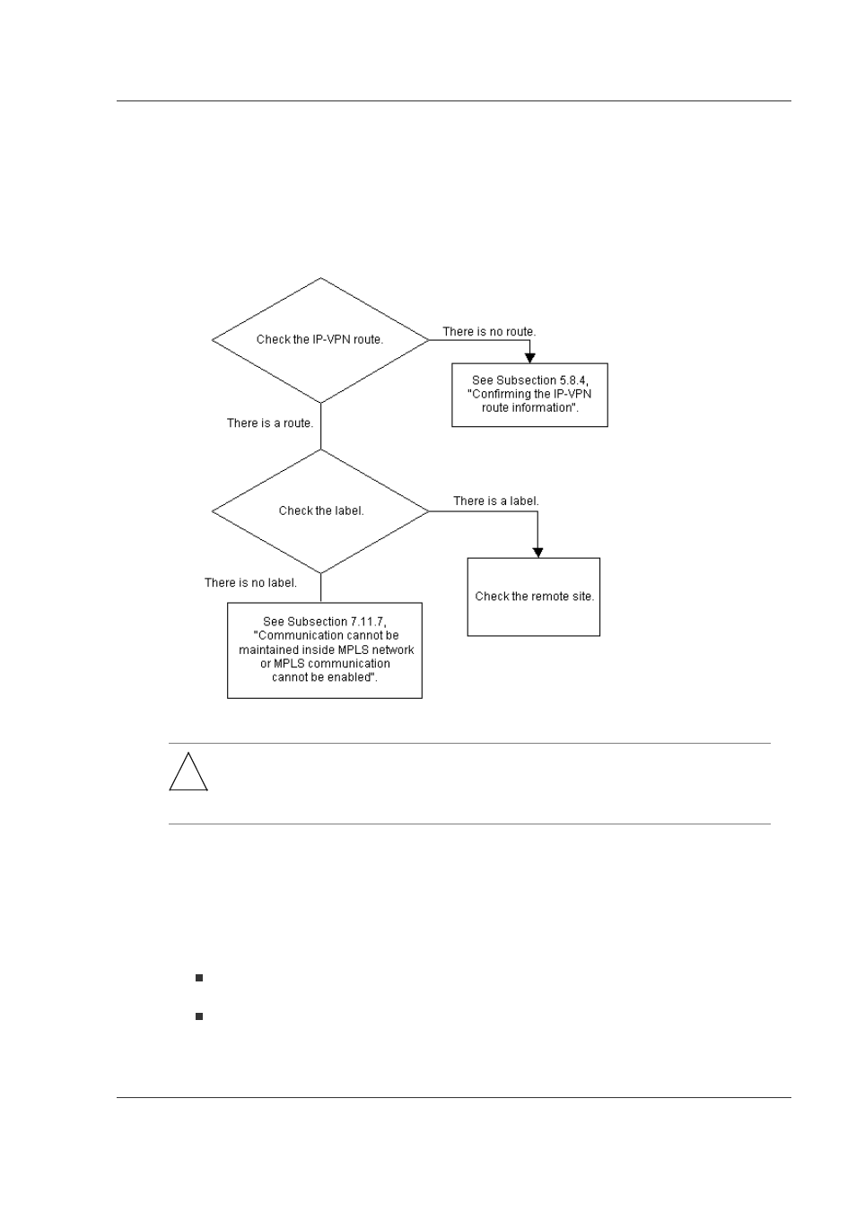 11 communication faults of mpls [route-os7, 1 check vc of eompls(l2-vpn), 11 communication faults of mpls [route-os7] -83 | 1 check vc of eompls(l2-vpn) -83 | Hitachi GR2000 Series User Manual | Page 249 / 328