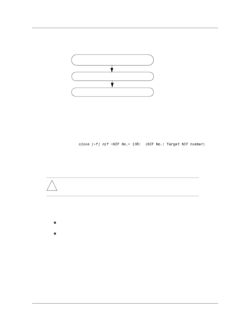 Figure 8-25. steps for removal of nif -23 | Hitachi GR2000 Series User Manual | Page 285 / 328