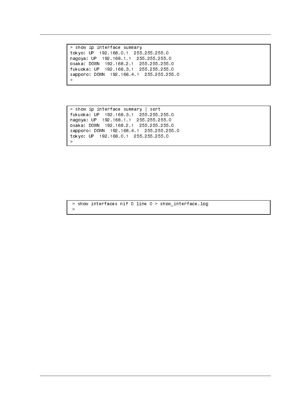 11 redirect function, 12 paging, 13 warning messages | 11 redirect function -9, 12 paging -9, 13 warning messages -9, Figure 3-16. execution result of, Figure 3-17. flittering s, Figure 3-18. storing, Figure 3-16 | Hitachi GR2000 Series User Manual | Page 71 / 328