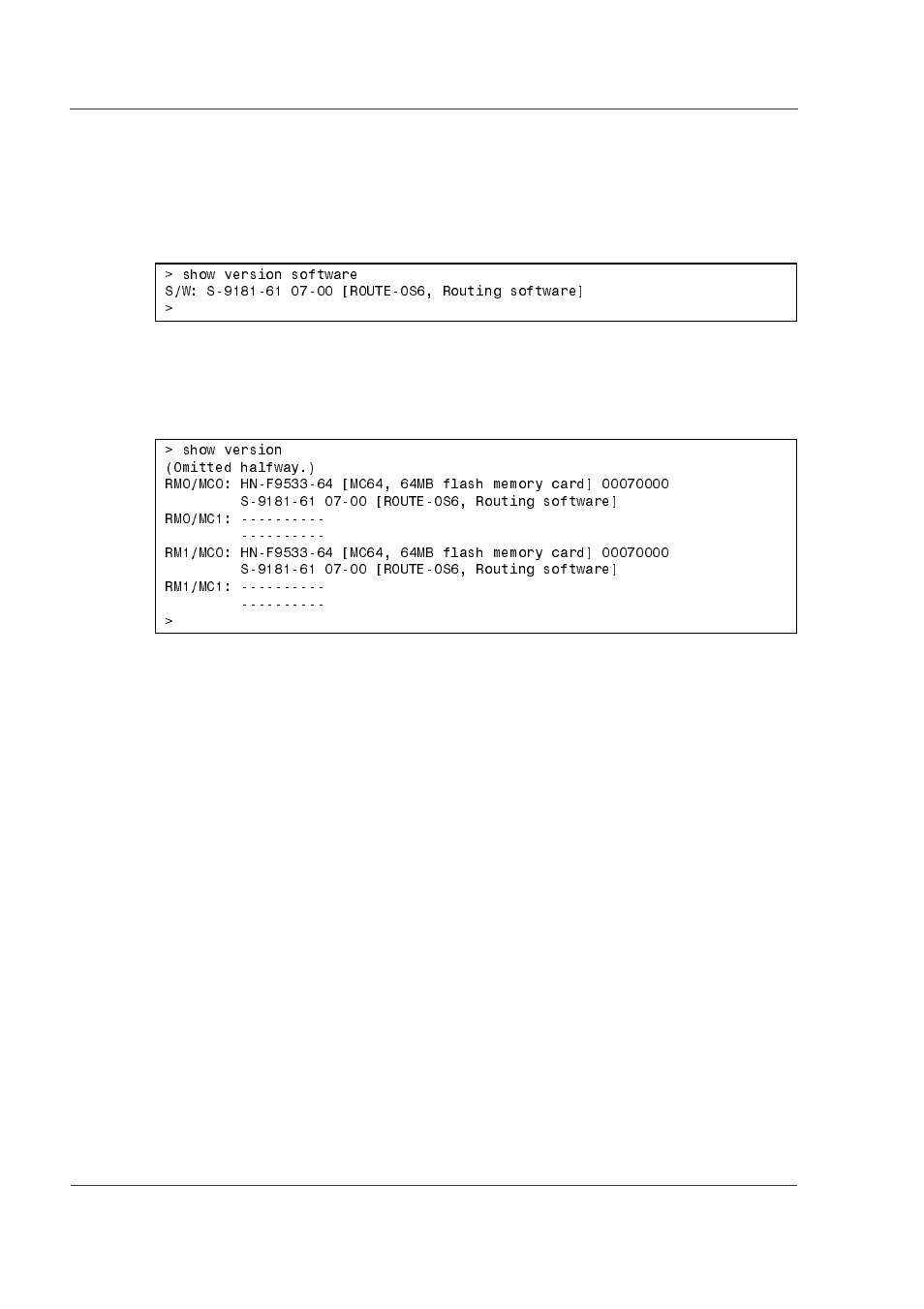 1 confirming the software version, 1 confirming the software version -2 | Hitachi GR2000 Series User Manual | Page 80 / 328