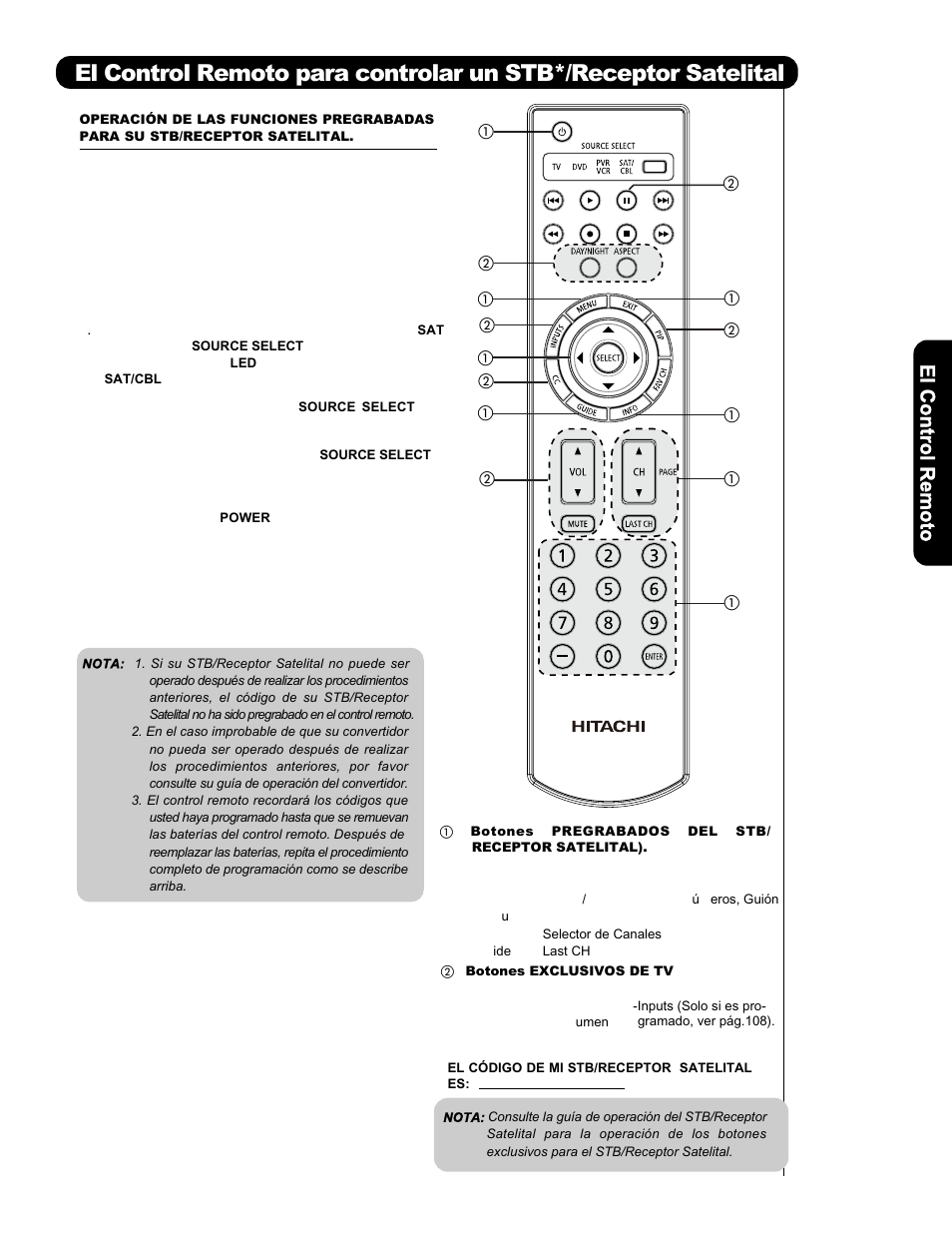 Hitachi P42T501A User Manual | Page 105 / 158