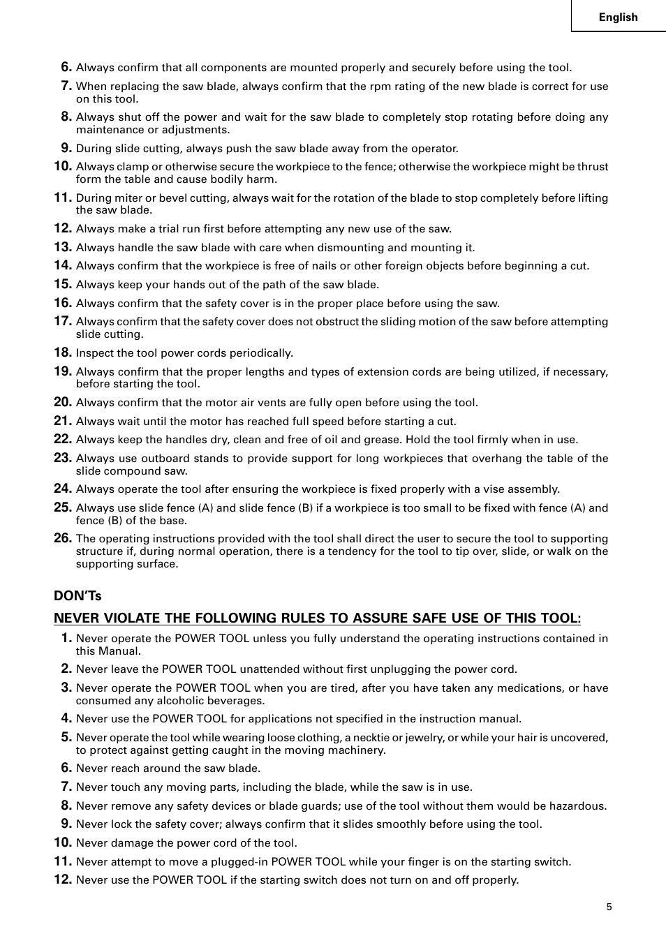 Hitachi C 8FB2 User Manual | Page 5 / 76