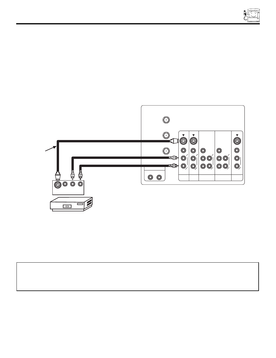 Connecting external video sources | Hitachi 53FDX20B User Manual | Page 17 / 68