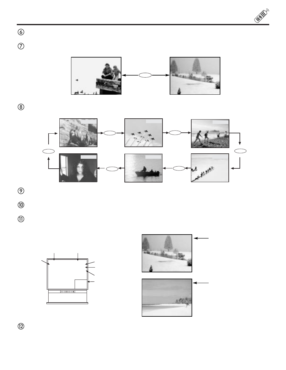 How to use the remote to control your tv | Hitachi 53FDX20B User Manual | Page 21 / 68