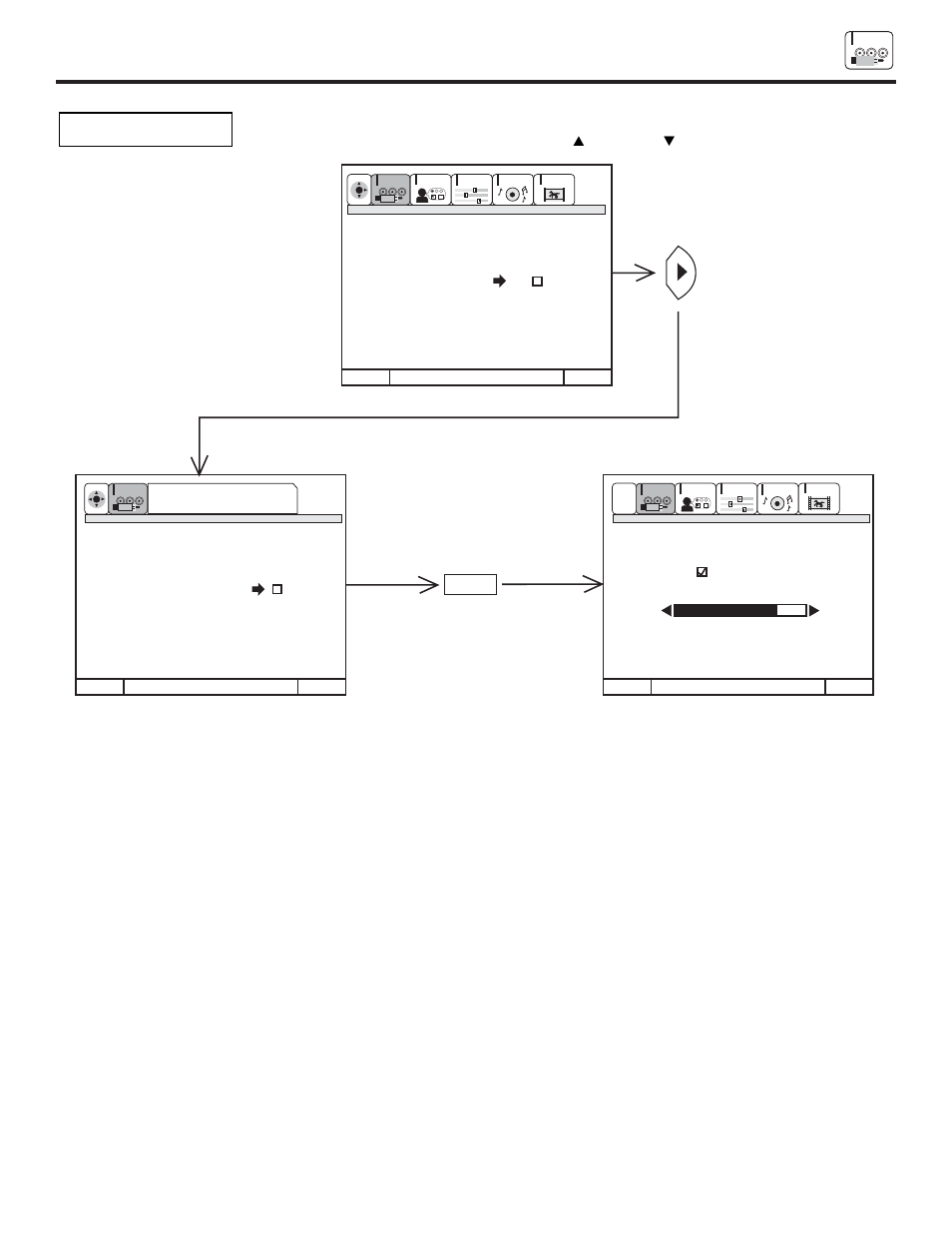 Set up, Cursor | Hitachi 53FDX20B User Manual | Page 35 / 68