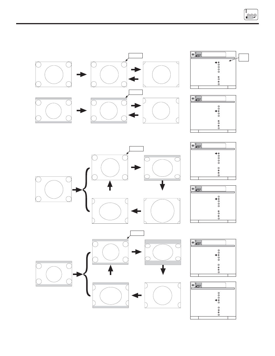 Set up, Normal | Hitachi 53FDX20B User Manual | Page 41 / 68