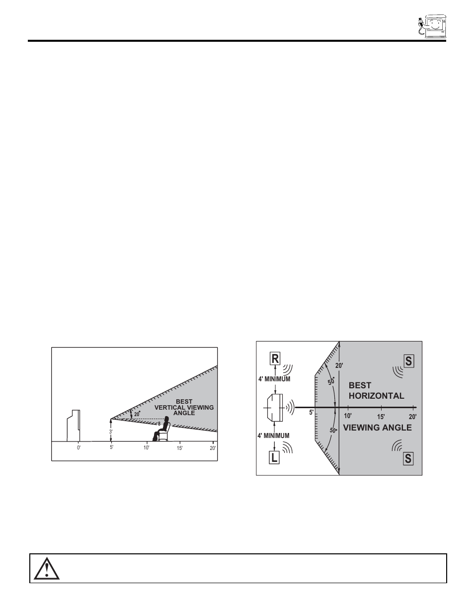 How to set up your new hitachi projection tv, Sl r | Hitachi 53FDX20B User Manual | Page 5 / 68