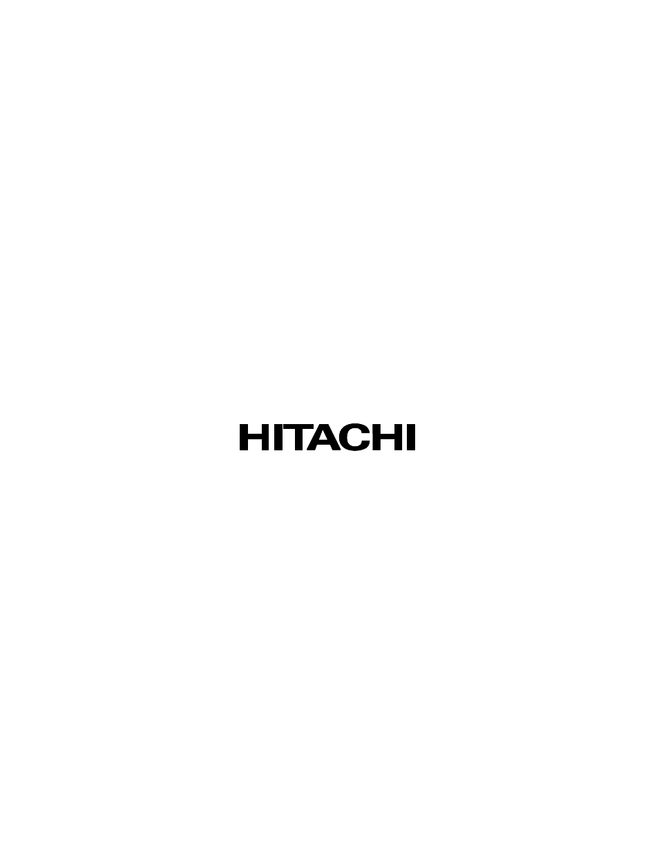 Hitachi 53FDX20B User Manual | Page 68 / 68