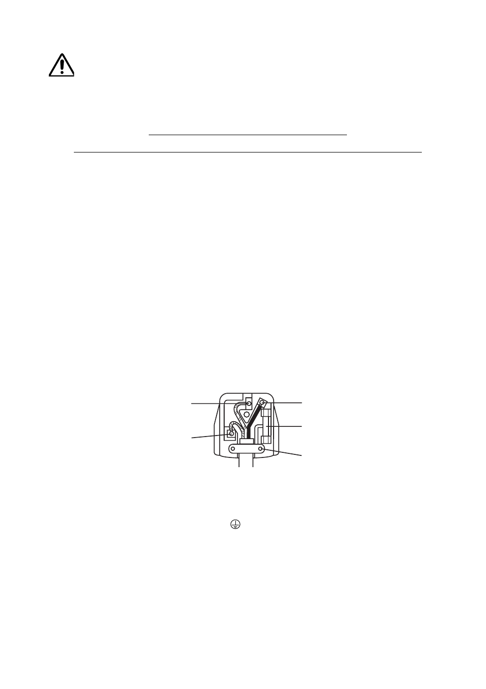 For the customers in u.k, Important for united kingdom, Warning: this equipment must be earthed important | Hitachi CP-S833E User Manual | Page 2 / 32