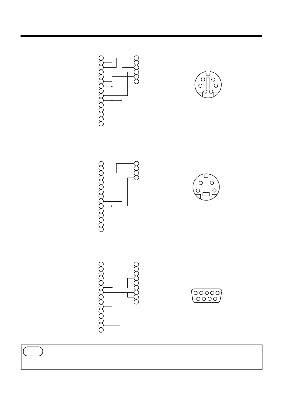 Ps/2 mouse adb (mac) mouse, Serial mouse, Ps/2 cable adb cable | Hitachi CP-S833E User Manual | Page 23 / 32