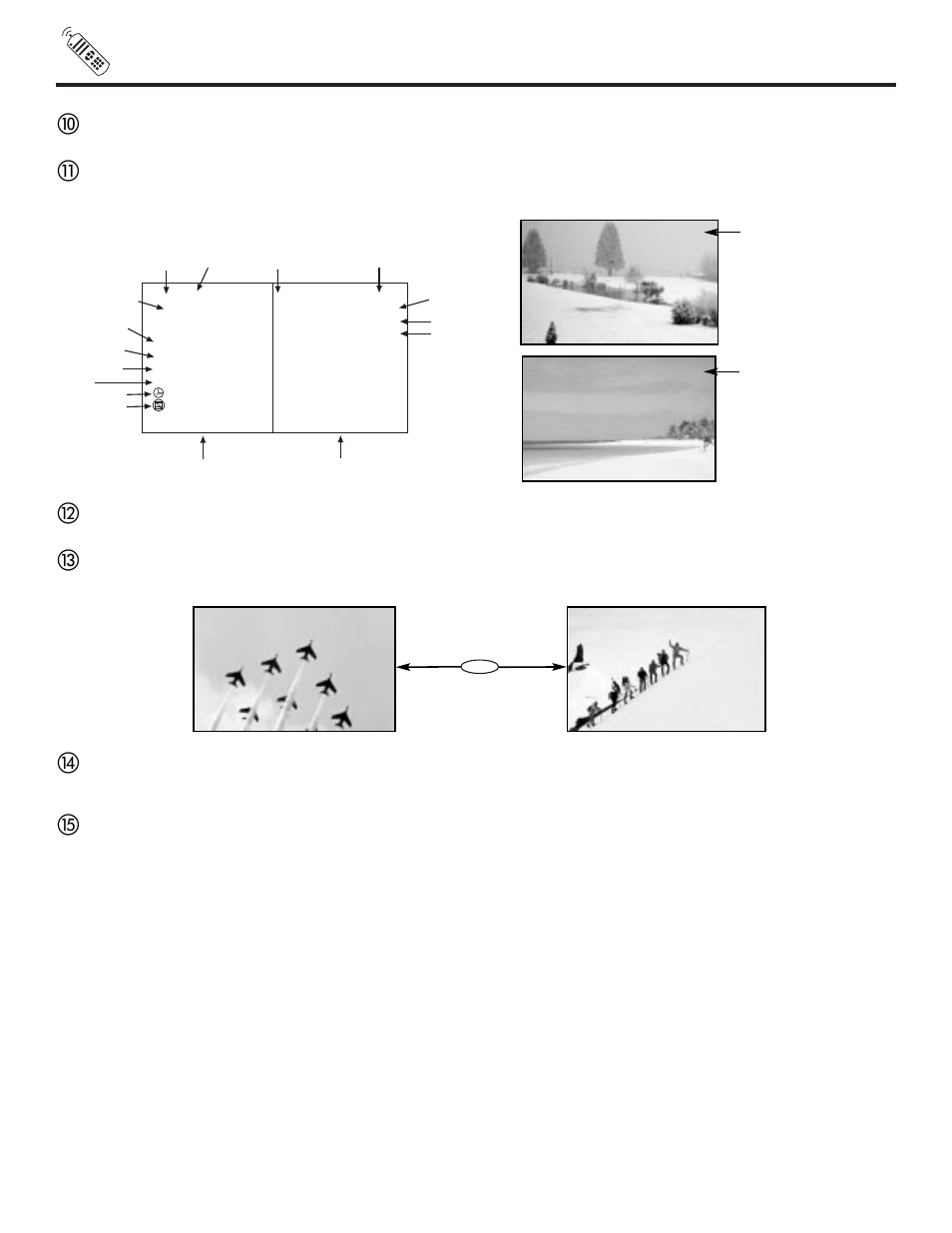 How to use the remote to control your tv | Hitachi 51UWX20B User Manual | Page 24 / 64