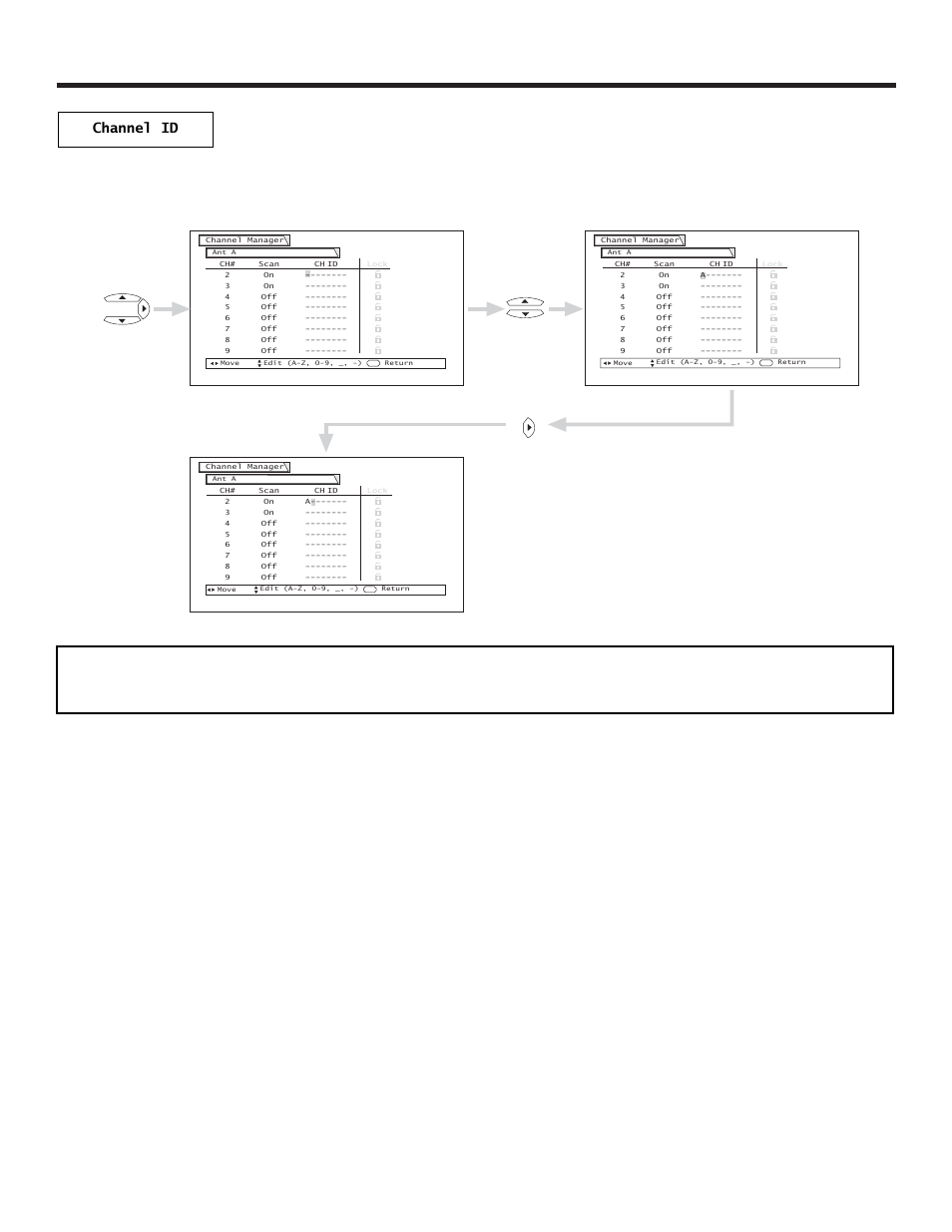 Channel manager | Hitachi 51UWX20B User Manual | Page 43 / 64