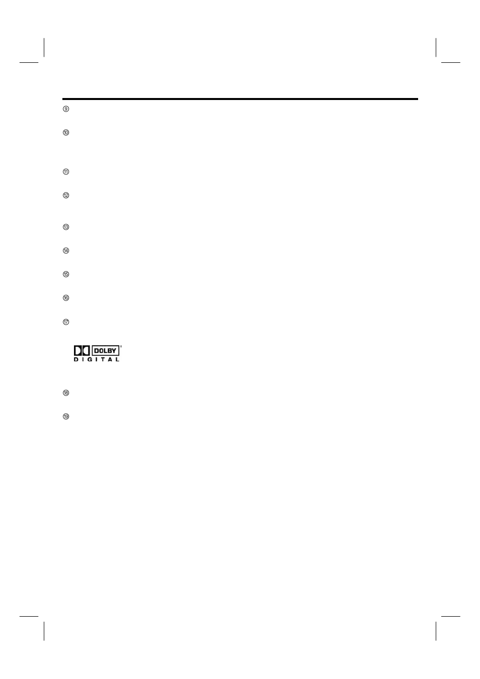 Rear panel jacks | Hitachi 42HDF52 User Manual | Page 15 / 50