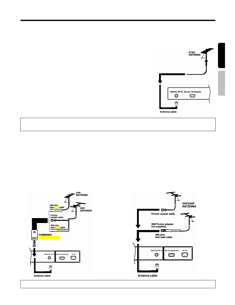 Connecting external sources | Hitachi 42HDF52 User Manual | Page 16 / 50