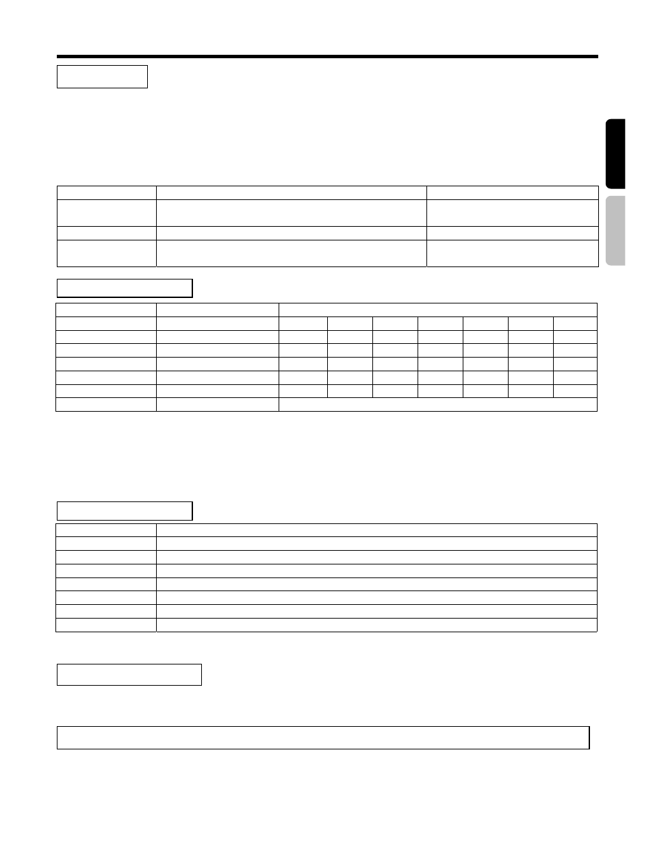 Setting up the v-chip, V-chip | Hitachi 42HDF52 User Manual | Page 34 / 50
