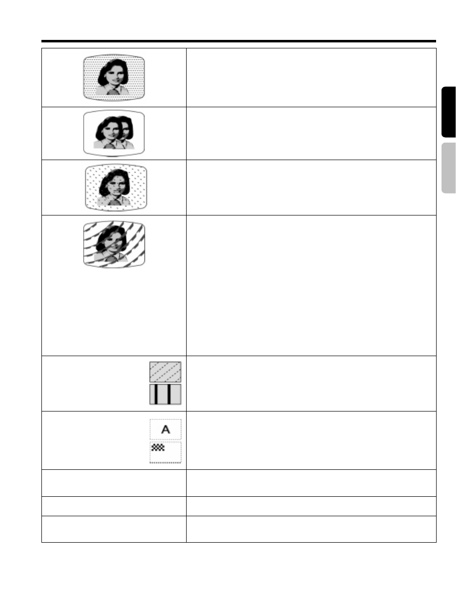 Reception problems | Hitachi 42HDF52 User Manual | Page 42 / 50