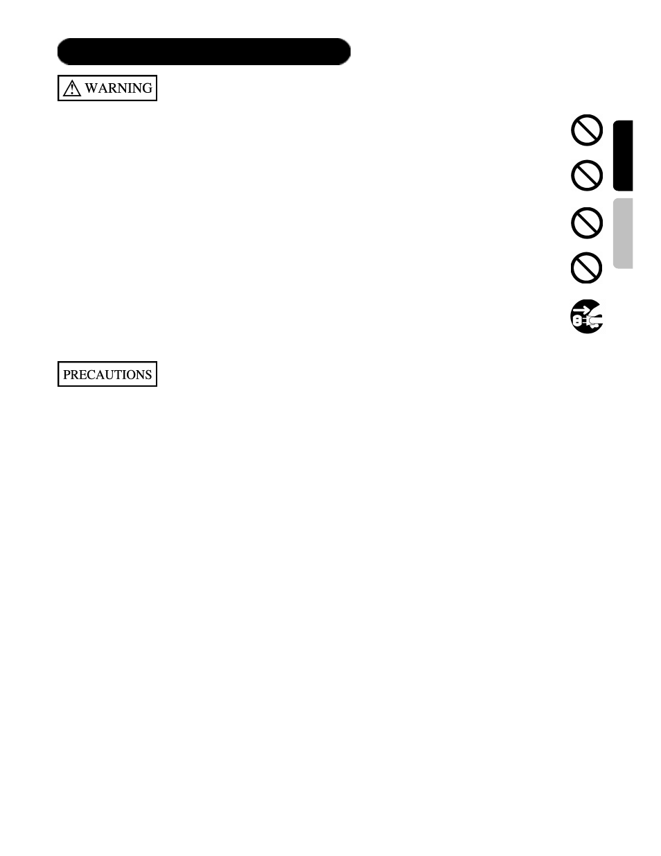 Safety instructions(continued) | Hitachi 42HDF52 User Manual | Page 6 / 50
