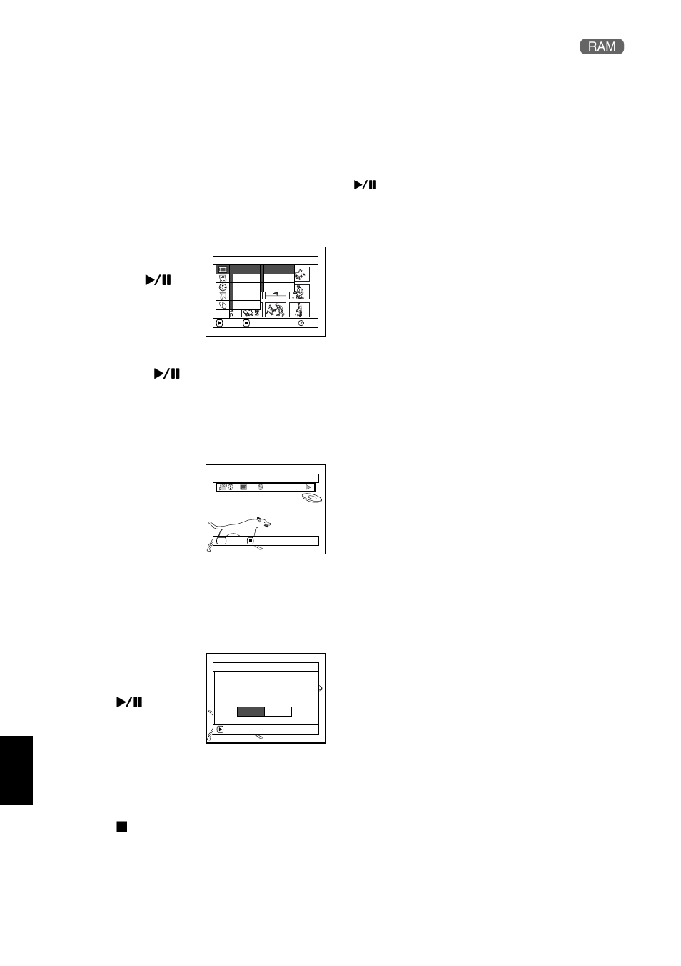 Dividing movies (edit – divide) | Hitachi DZ-MV780A User Manual | Page 112 / 190