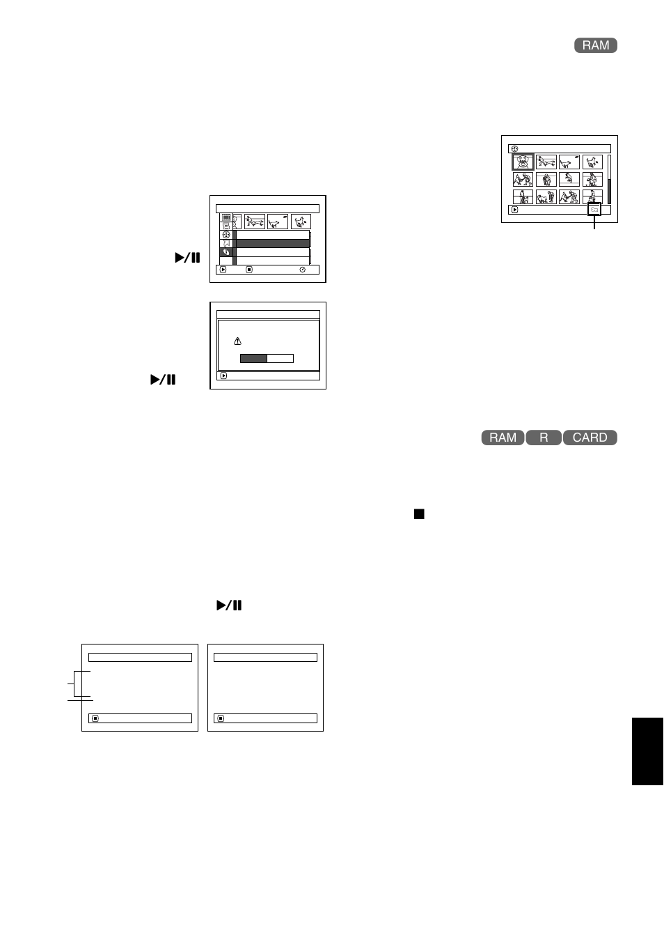Protecting disc from writing (protect disc) | Hitachi DZ-MV780A User Manual | Page 133 / 190