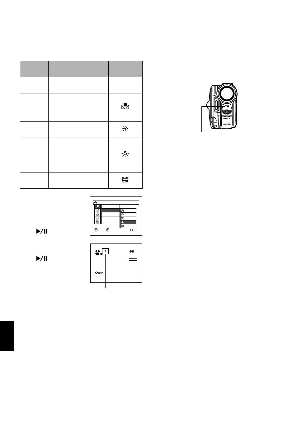 Adjusting color (white balance) | Hitachi DZ-MV780A User Manual | Page 88 / 190