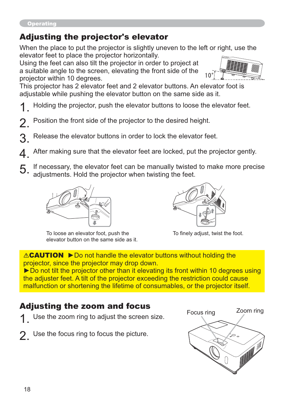 Hitachi CP-X205 User Manual | Page 27 / 127