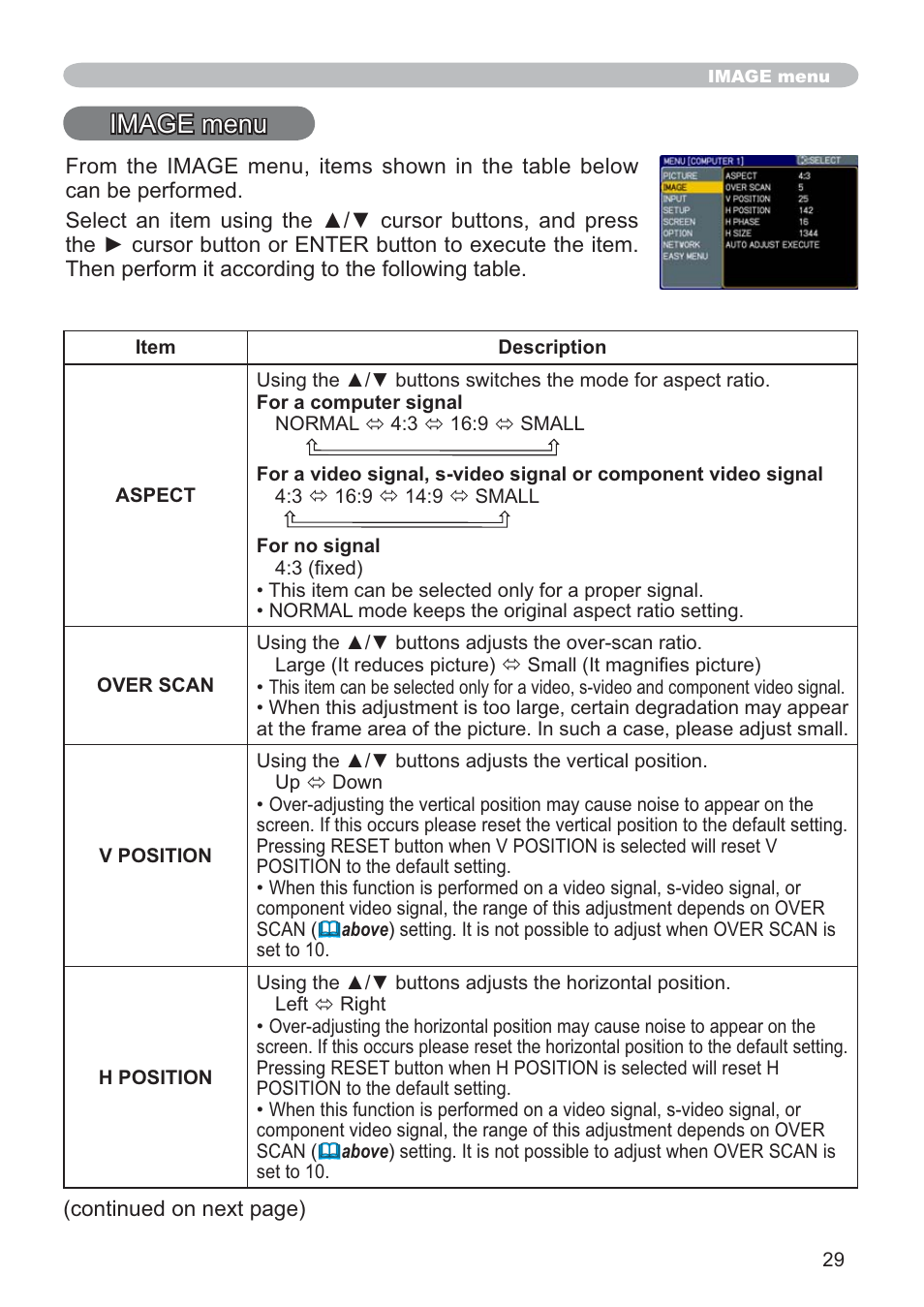 0$*(phqx | Hitachi CP-X205 User Manual | Page 38 / 127