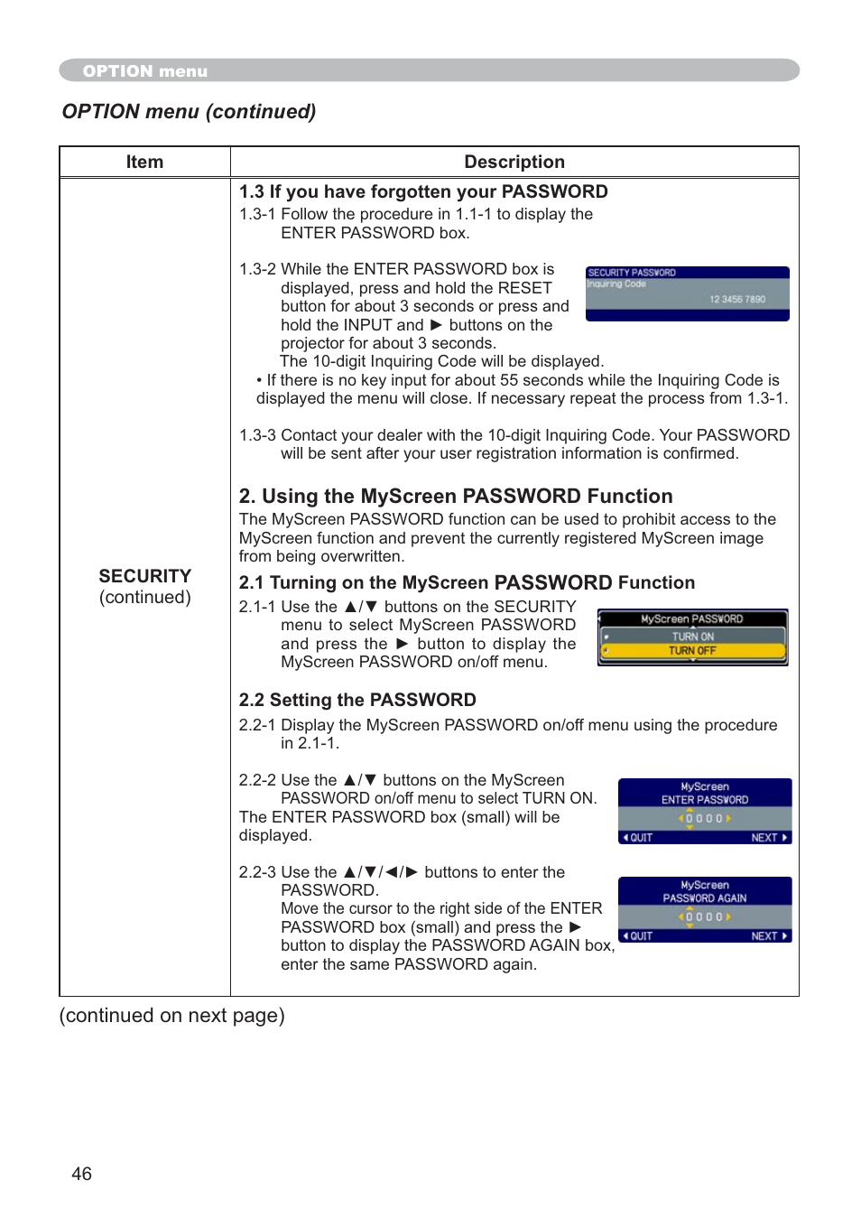 Hitachi CP-X205 User Manual | Page 55 / 127