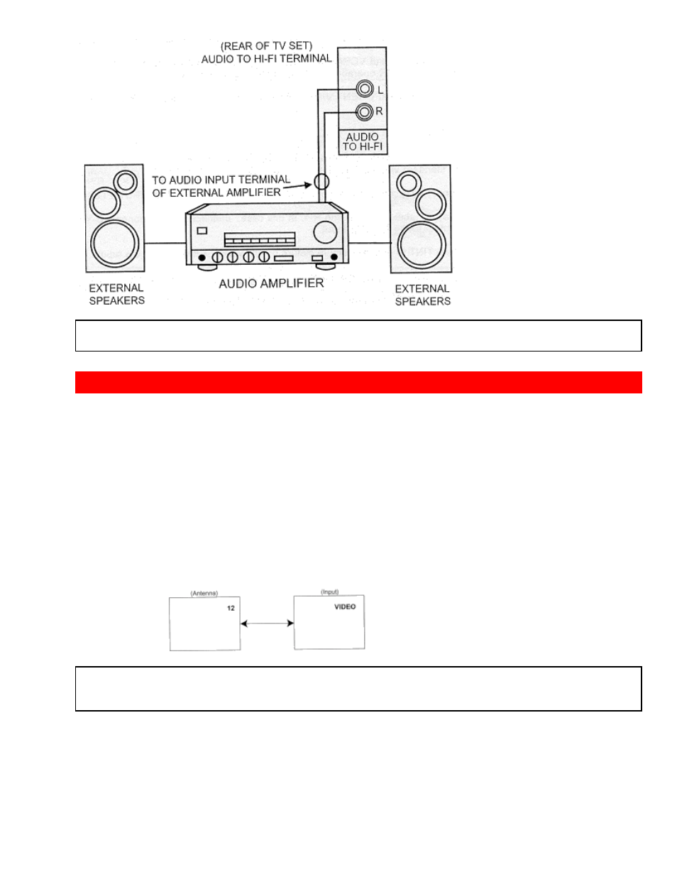 Connecting external video sources, Before operating external video source, Input mode selection order | Hitachi GX Series 43GX01B User Manual | Page 14 / 55