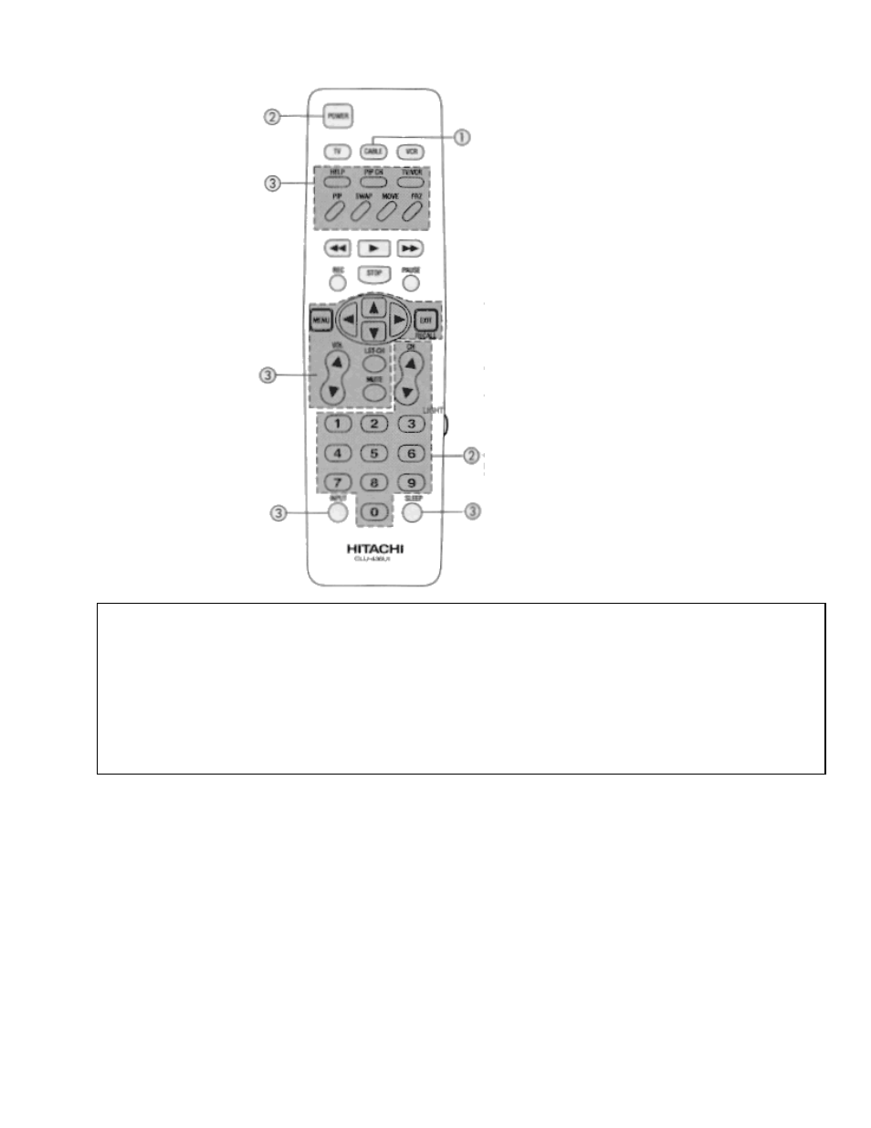 Hitachi GX Series 43GX01B User Manual | Page 26 / 55