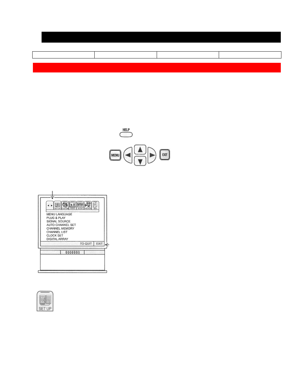 Scientific atlanta, Audio brand, Ultratec osd | Hitachi GX Series 43GX01B User Manual | Page 30 / 55
